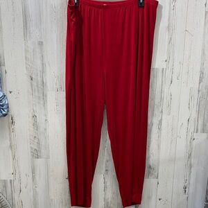 0822 Carolyn Strauss Vibrant Red Pants